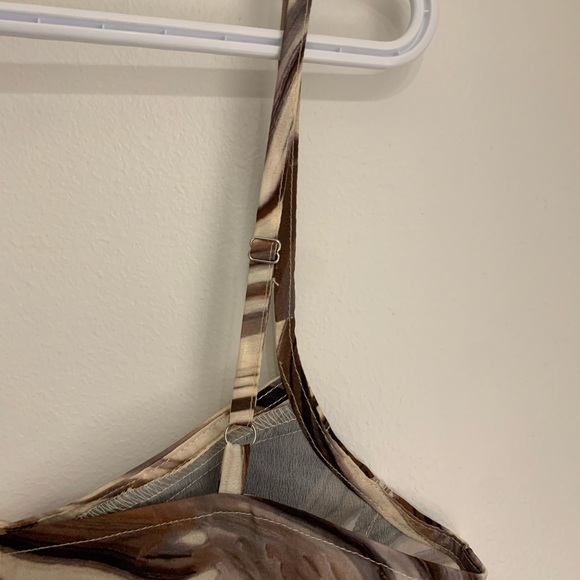 PrettyLittle Thing cropped top. Part of matching set. Size 8. - Picture 4 of 7